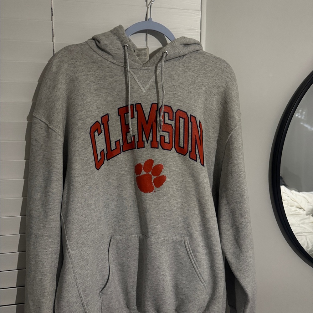Clemson Gray Hoodie XXL
